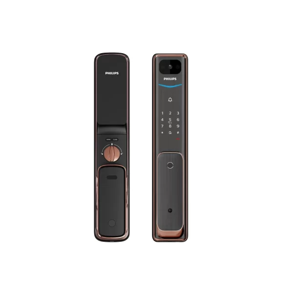 دستگیره هوشمند فیلیپس ALPHA-V-5HWS - مشکی-مسی, PHILIPS