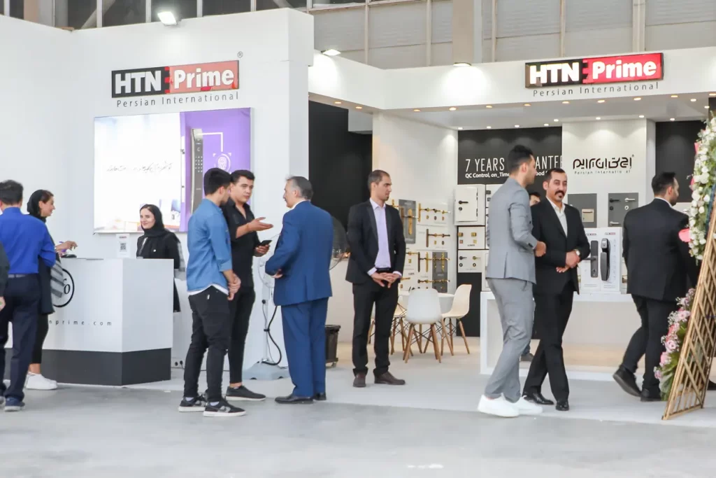 غرفه HTN در نمایشگاه