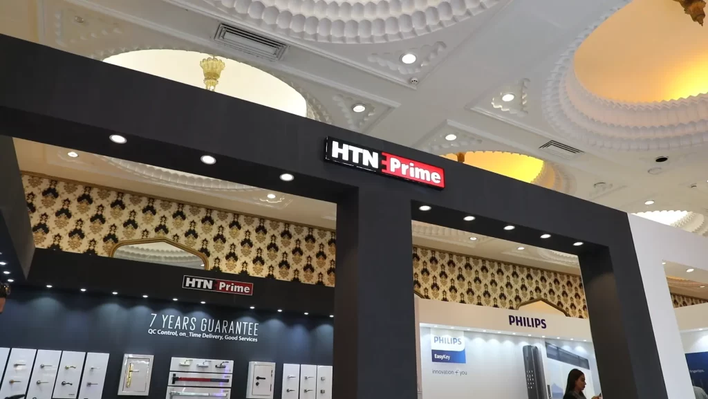 غرفه HTN در نمایشگاه